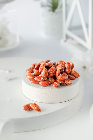 Salted Caramel Tossed Almonds